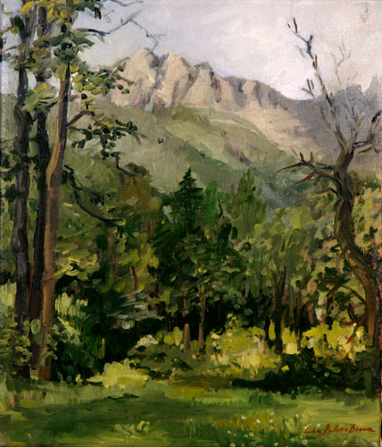 artist Ada Pullini Brown